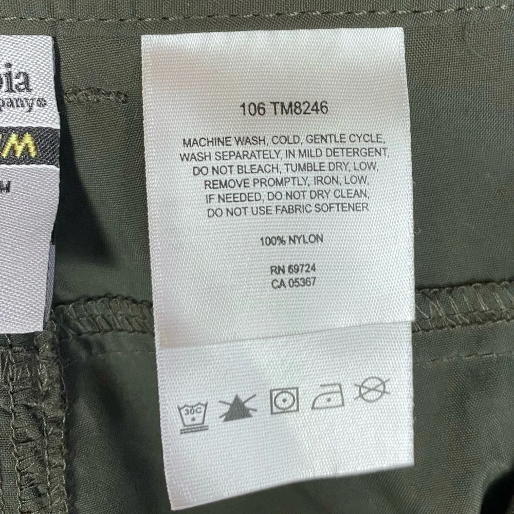 COLUMBIA Titanium Army Green Hiking Pants Mens size XL
